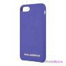Чехол Karl Lagerfeld Silicone для iPhone 7/8/SE 2020, фиолетовый