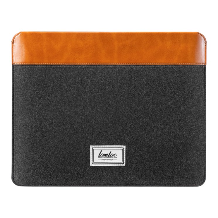 Чехол-папка Tomtoc Sleek Tablet Sleeve H16 для планшетов 9.7-11'', серый/коричневый