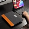 Чехол-папка Tomtoc Sleek Tablet Sleeve H16 для планшетов 9.7-11'', серый/коричневый