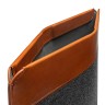 Чехол-папка Tomtoc Sleek Tablet Sleeve H16 для планшетов 9.7-11'', серый/коричневый