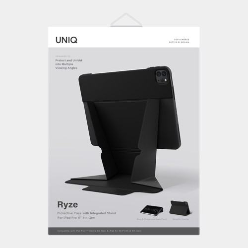 Чехол Uniq RYZE для iPad Pro 11 (2022/21) / Air 10.9 (2022/20), черный
