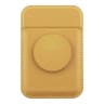 Uniq магнитный бумажник с функцией стенда FLIXA Magnetic card holder Pop-out Grip-stand Canary Yellow