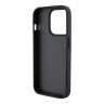 Guess для iPhone 15 Pro Max чехол PU Croco Triangle metal logo Hard Black