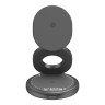 EnergEA Беспроводное СЗУ Bazic GoMag GYRE 3-in1 magnetic foldable 360 rotating 15W Gunmetal