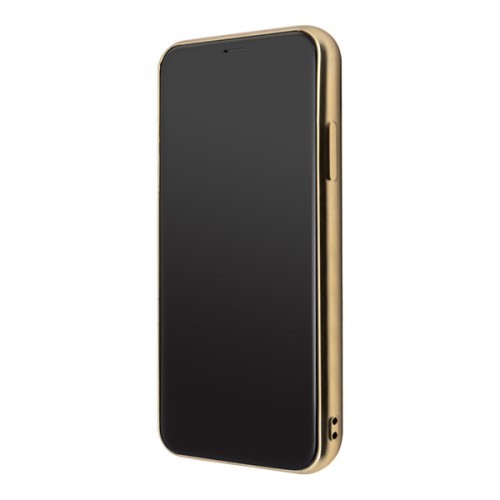 Чехол Guess Liquid Glitter Glow in Dark Sand Hard для iPhone 11 Pro, голубой