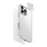 Uniq для iPhone 16 Pro Max набор Bundle ClearVue 360 (Lifepro +Optix glass +Camera lens)