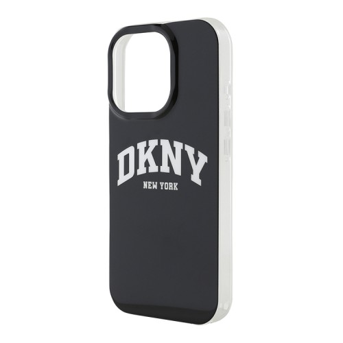 DKNY для iPhone 16 Pro чехол PC/TPU Double layer Arch Logo Black