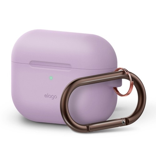 Чехол Elago Silicone Hang case для AirPods Pro, фиолетовый (lavender)