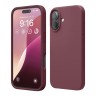 Elago для iPhone 16 чехол Soft silicone (Liquid) Burgundy