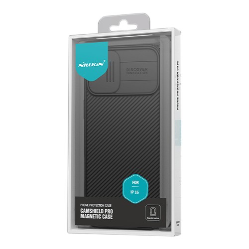 Nillkin для iPhone 16 чехол CamShield Pro Magnetic Black