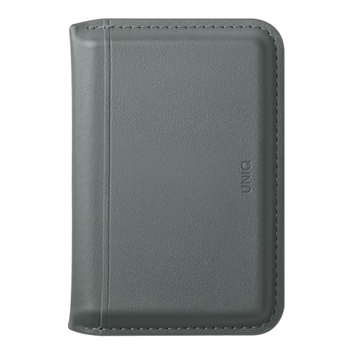 Uniq магн. бумажник Lyden DS Magnetic RFID-blocking wallet Lichen Green/Ivory