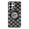 Karl Lagerfeld для Galaxy S25 Ultra чехол PC/TPU Monogram NFT Karl & Choup Metal Cam Hard Black (MagSafe)