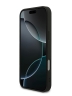 Guess для iPhone 17 Pro чехол Fixed Glitters 4G Big metal logo Hard Black