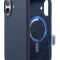 Elago для iPhone 17 чехол Magnetic Silicone Jean Indigo (MagSafe)