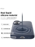 Elago для iPhone 17 чехол Magnetic Silicone Jean Indigo (MagSafe)