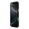 Mercedes для iPhone 17 Pro Max чехол Liquid silicone Vintage Logo Metal Cam Hard Black (MagSafe)