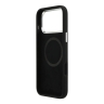 Mercedes для iPhone 17 Pro Max чехол Liquid silicone Vintage Logo Metal Cam Hard Black (MagSafe)