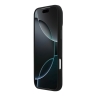 BMW для iPhone 17 Pro чехол M-series Liquid silicone Vertical logo Metal Cam Hard Black (MagSafe)
