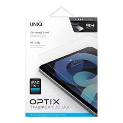 Защитное стекло Uniq OPTIX для iPad Pro 11 (2018/22) | Air 10.9 (2020/22), прозрачное