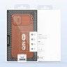 Чехол Nillkin Qin Pro для iPhone 14 Plus, коричневый