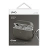 Чехол Uniq Glase с карабином для AirPods Pro 2, Smoke Grey