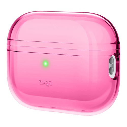 Чехол Elago Clear case для AirPods Pro 2, Neon Hot Pink