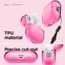 Чехол Elago Clear case для AirPods Pro 2, Neon Hot Pink