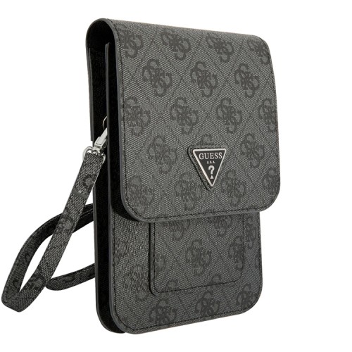Сумка Guess Wallet Bag 4G Big with Triangle logo для смартфонов, серая