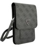 Сумка Guess Wallet Bag 4G Big with Triangle logo для смартфонов, серая