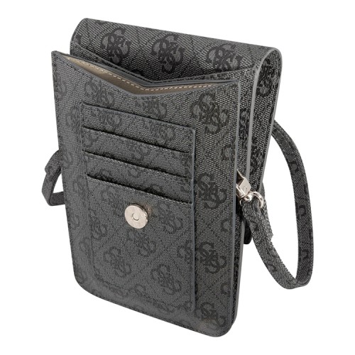 Сумка Guess Wallet Bag 4G Big with Triangle logo для смартфонов, серая