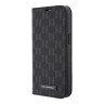 Чехол Lagerfeld PU Saffiano Monogram Booktype для iPhone 14 Pro Max, черный