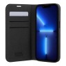 Чехол Lagerfeld PU Saffiano Monogram Booktype для iPhone 14 Pro Max, черный