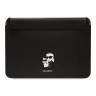 Чехол-папка Karl Lagerfeld Saffiano Sleeve NFT Karl & Choupette для Macbook 16", черный