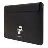 Чехол-папка Lagerfeld Saffiano Sleeve NFT Karl & Choupette для Macbook 16", черный