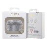 Чехол Guess Diamond Rhinestone with Triangle charm для Airpods Pro 2, серебристый