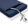 Tomtoc для ноутбуков 15" MacBook Pro/Air чехол-папка Defender-A13 Laptop Sleeve Navy Blue