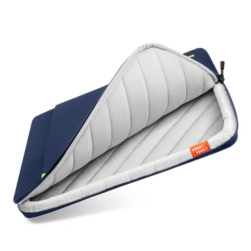 Tomtoc для ноутбуков 15" MacBook Pro/Air чехол-папка Defender-A13 Laptop Sleeve Navy Blue
