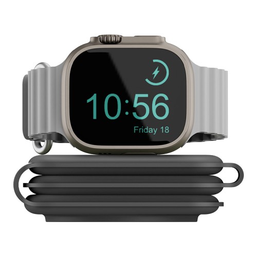 EnergEA Беспроводное СЗУ Bazic GoMag Trio PLUS magnetic wireless foldable 15W Grey