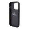 BMW для iPhone 15 Pro Max чехол GripStand M-Collection PU Tricolor line Hard Navy