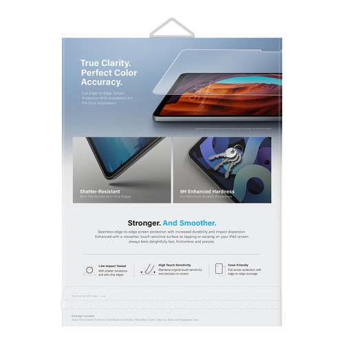 Uniq стекло для iPad Air 13 (2024) OPTIX Matte Clear (+installer)