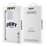 DKNY для iPhone 16 Pro чехол PC/TPU Double layer Arch Logo White
