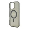 Guess для iPhone 16 Pro чехол PC/TPU Diamond Rhinestone Circle Black (MagSafe)