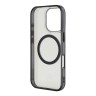 Mercedes для iPhone 16 Pro Max чехол PC/TPU Transparent with Black Ring, Clear (MagSafe)