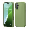 Elago для iPhone 16 чехол Soft silicone (Liquid) Cedar Green