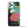 Чехол Guess Flower Hard Shiny N.1 для iPhone 11 Pro Max, зеленый