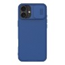 Nillkin для iPhone 16 чехол CamShield Pro Magnetic Blue