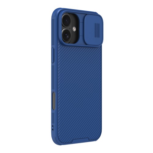 Nillkin для iPhone 16 чехол CamShield Pro Magnetic Blue