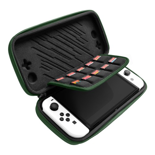 Tomtoc Gaming для Nintendo Switch & OLED чехол FancyCase-G05 NS Slim Case Forest Green