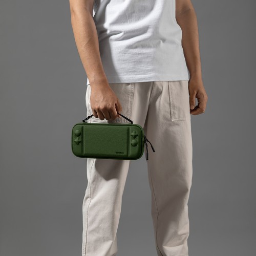 Tomtoc Gaming для Nintendo Switch & OLED чехол FancyCase-G05 NS Slim Case Forest Green