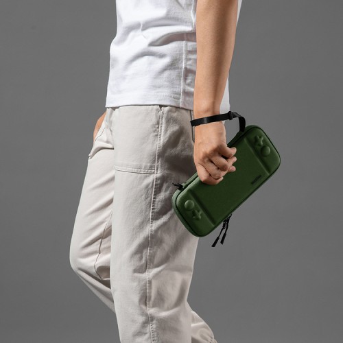 Tomtoc Gaming для Nintendo Switch & OLED чехол FancyCase-G05 NS Slim Case Forest Green